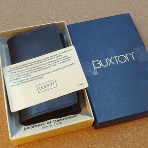 Vintage Buxton Leather Wallet Billfold 💵